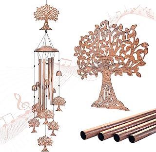 Tree of Life Wind Chimes for Outside,Tree of Life Gifts for Women/Men/Sympathy Gift/Memorial Gifts/Birthday Festival Gifts...