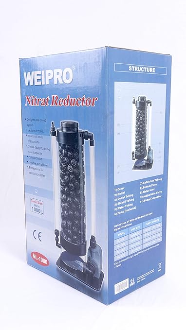 WEIPRO NITRATE REMOVER / BENEFICIAL BACTERIA GROWTH / BRAND WEIPRO MODEL NO NL 1000 Effeciently remove the harzardous nitrat in the water, purify the water through the growth of the benifical bacteria NL 1000