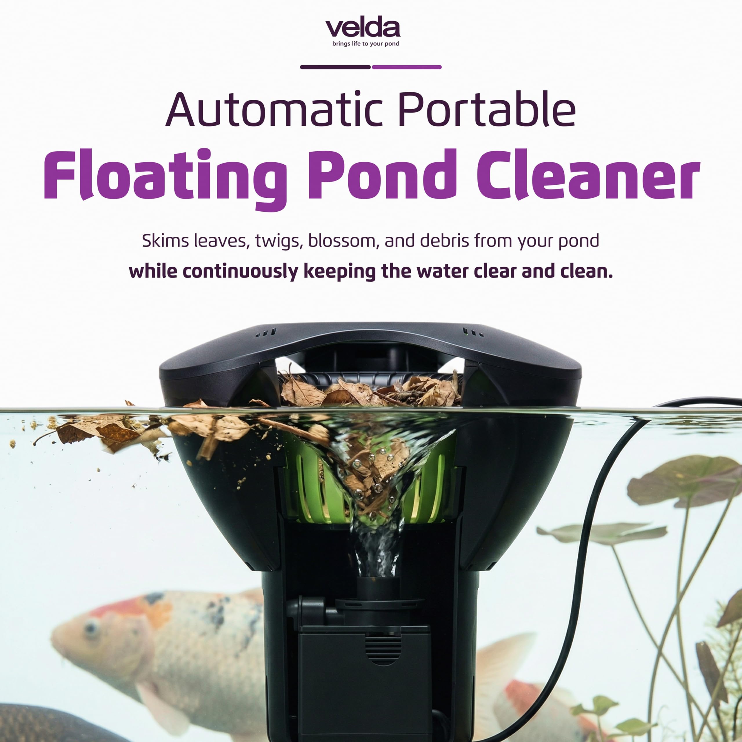 Revera Velda Skimmer pour bassins avec pompe PRO 30 W 40 m²