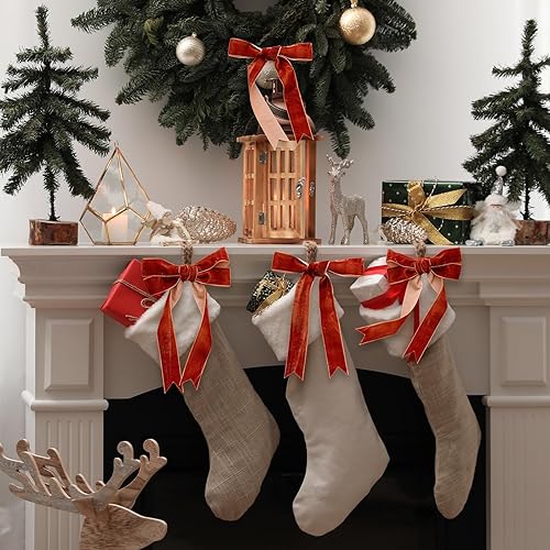 Miniatura 290 de Chuangdi 3/8 pulgadas, 60 yardas, cinta de terciopelo azul verde azulado de Navidad, cintas anchas de terciopelo vintage para adornos de árbol