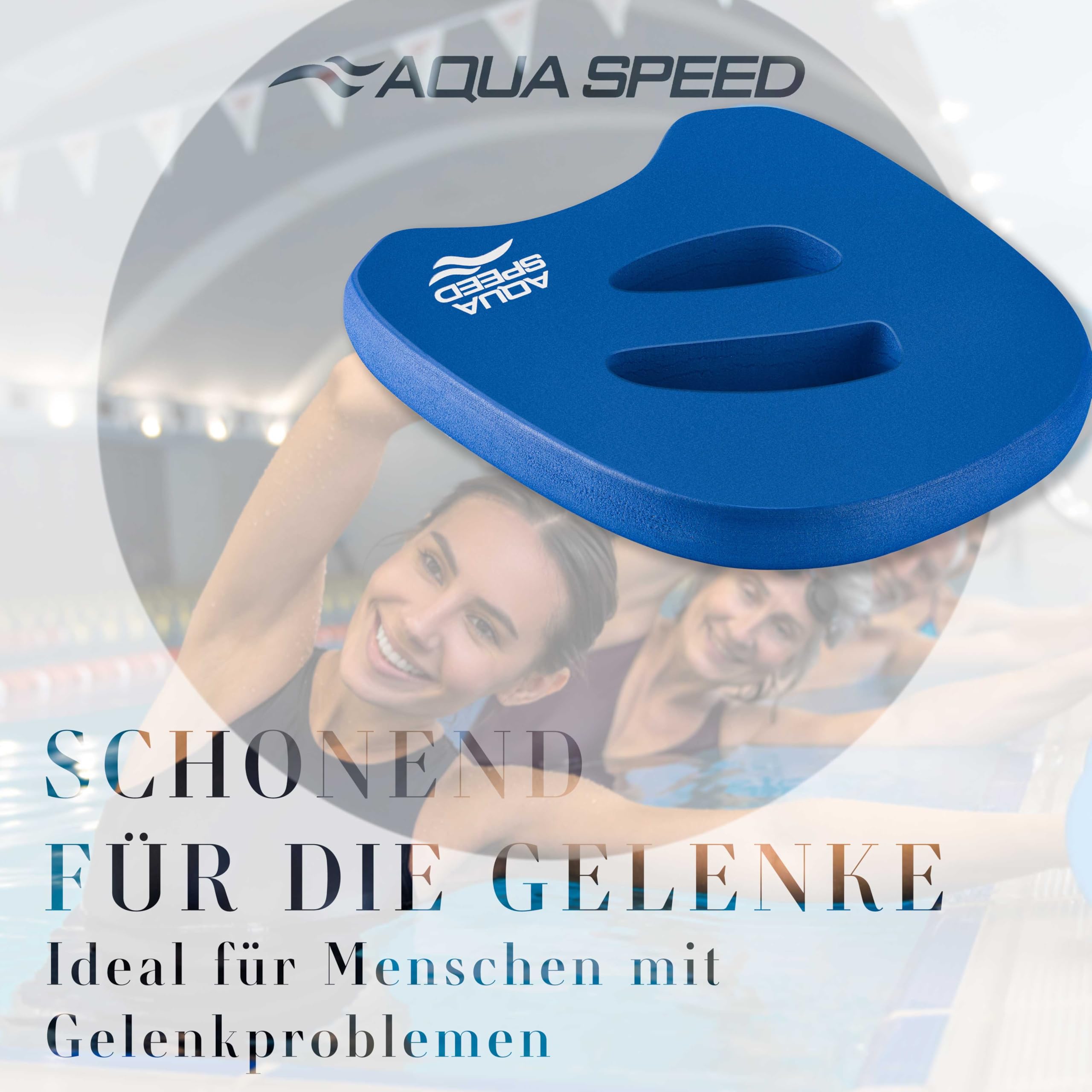 Aqua-Speed® Aqua Disque (Aqua Fitness Aérobic Flottables Eau Disque Pagaies Haltères)