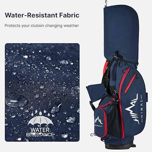 Miniatura 4 de 14-Way Golf Stand Bag, Golf Bag with Stand - Lightweight Durable Club Bag for Men & Women