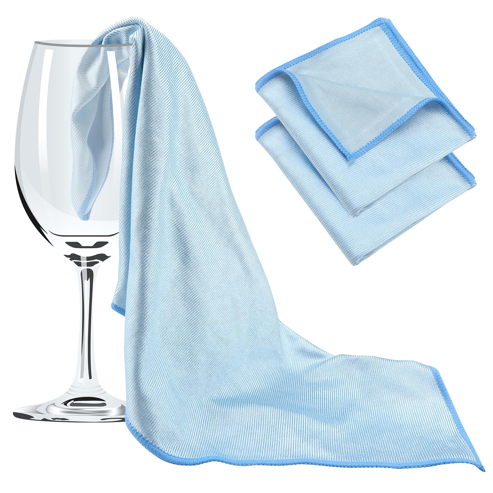 TECTAKE Lot De 200 Chiffons En Microfibres Lavables Pour Un Nettoyage