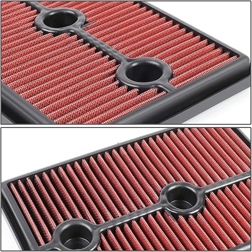 Vista 13 de DNA Motoring AFPN-119-RD - Filtro de aire de panel desplegable