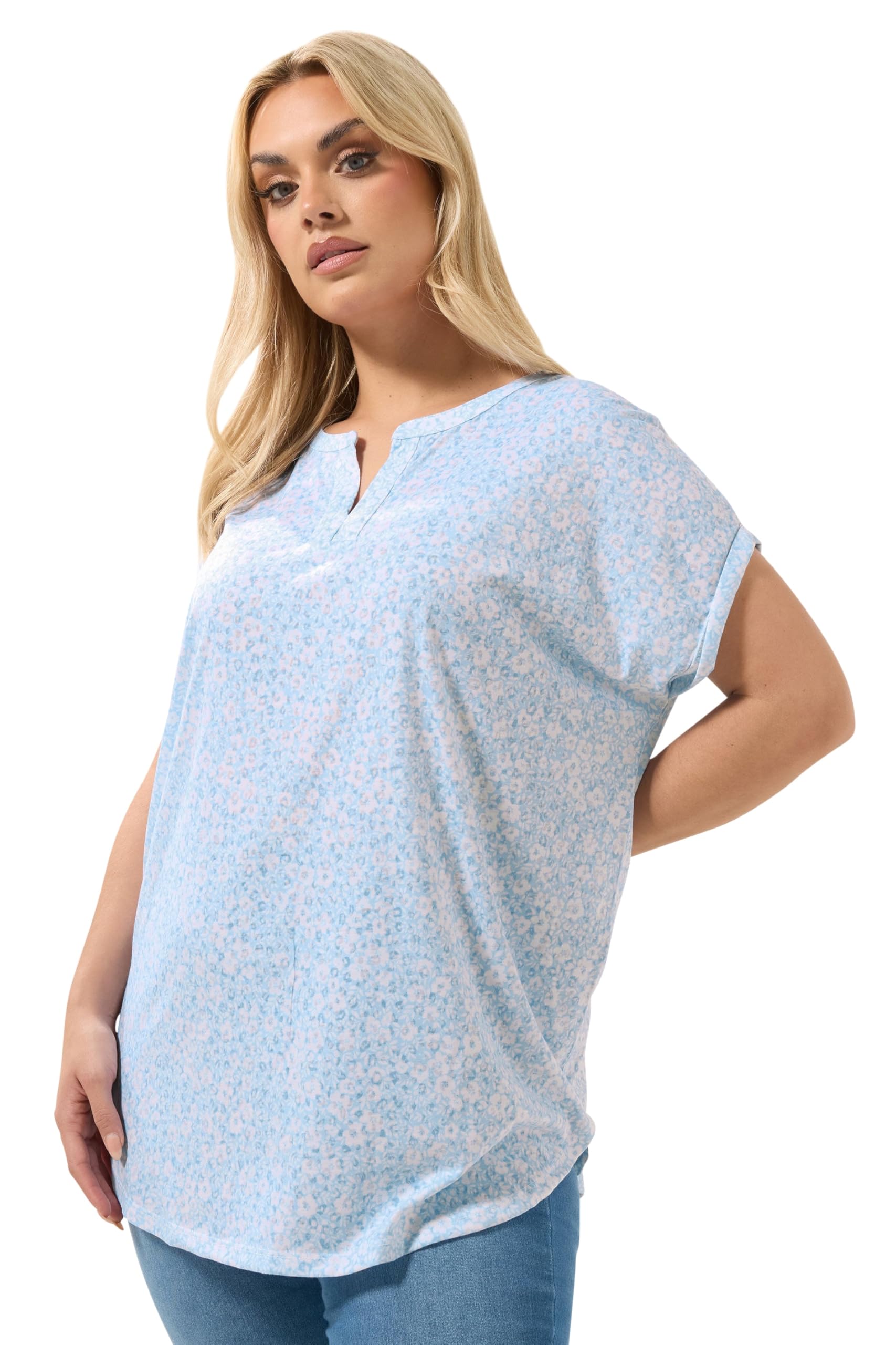 Yours - Women's - Top - Size 22-24 - Light Blue