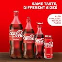 Coca-Cola Original Cold Drink | Soft Drink with Refreshing Fizz | Delicious Cola Flavour | Recyclable Can, 300 ml (Pack of 6) gallery image