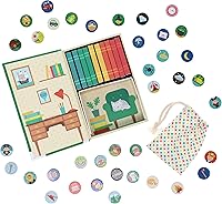 Vista 6 de Petit Collage Little Library Storytelling Box - Caja mediana