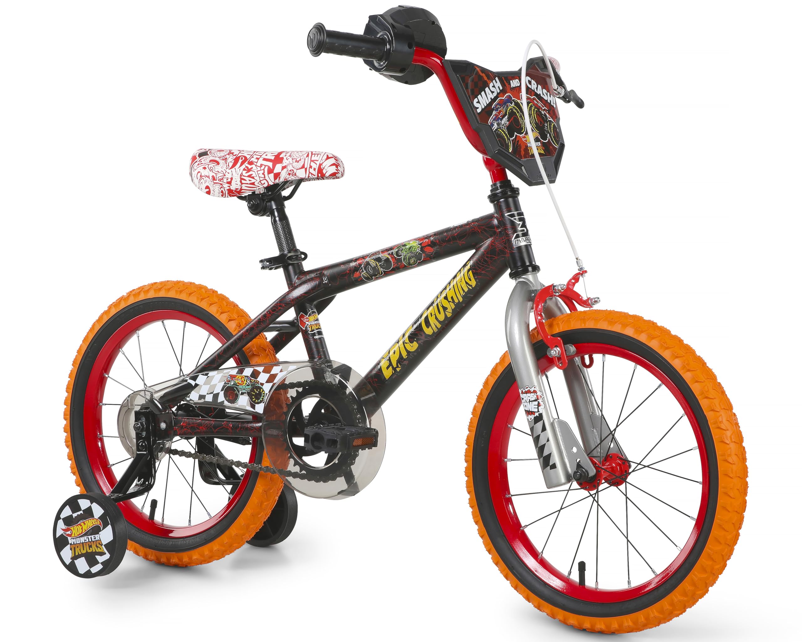 Dynacraft Hot Wheels 18-Inch Boys BMX Bike for Age 6-9 Years