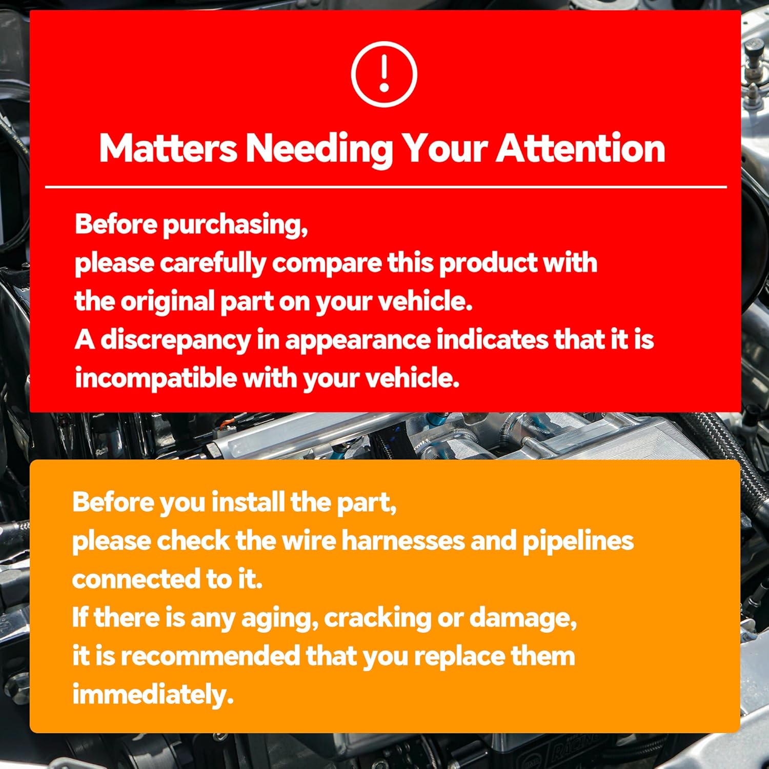 Fuel Injector 4 Holes Compatible with Ford E-150 E-250 E-350 E-450 Club Wagon Super Duty 5.4L V8 Expedition 5.4L V8 Replaces OE 0280158001 822-11167 (Set of 8)