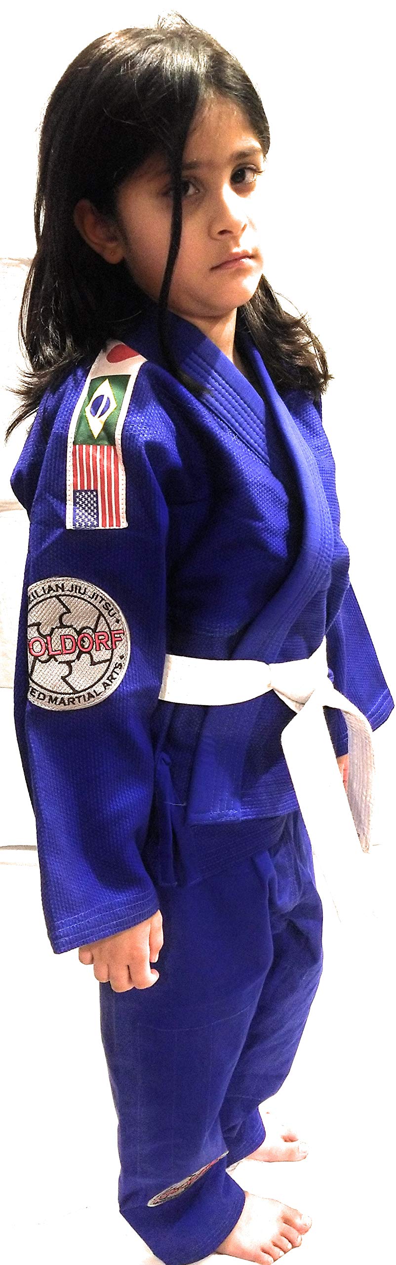 Woldorf USA BJJ Jiu Jitsu Uniform BlueNO LOGO (1)
