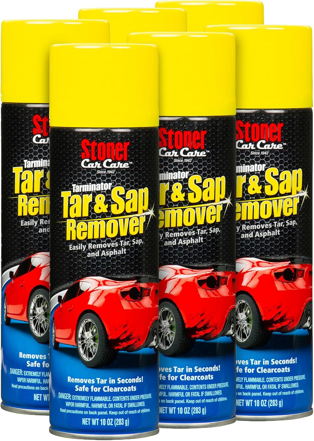 Stoner Tarminator Tar, Sap & Asphalt Remover Spray (Pack of 6)