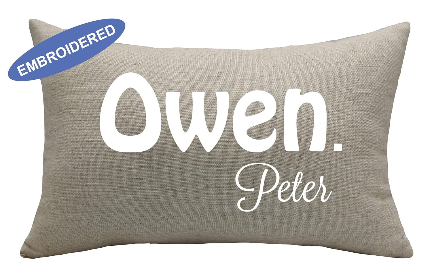 YugTex Pillowcases Personalized Name Pillow Cover, Baby