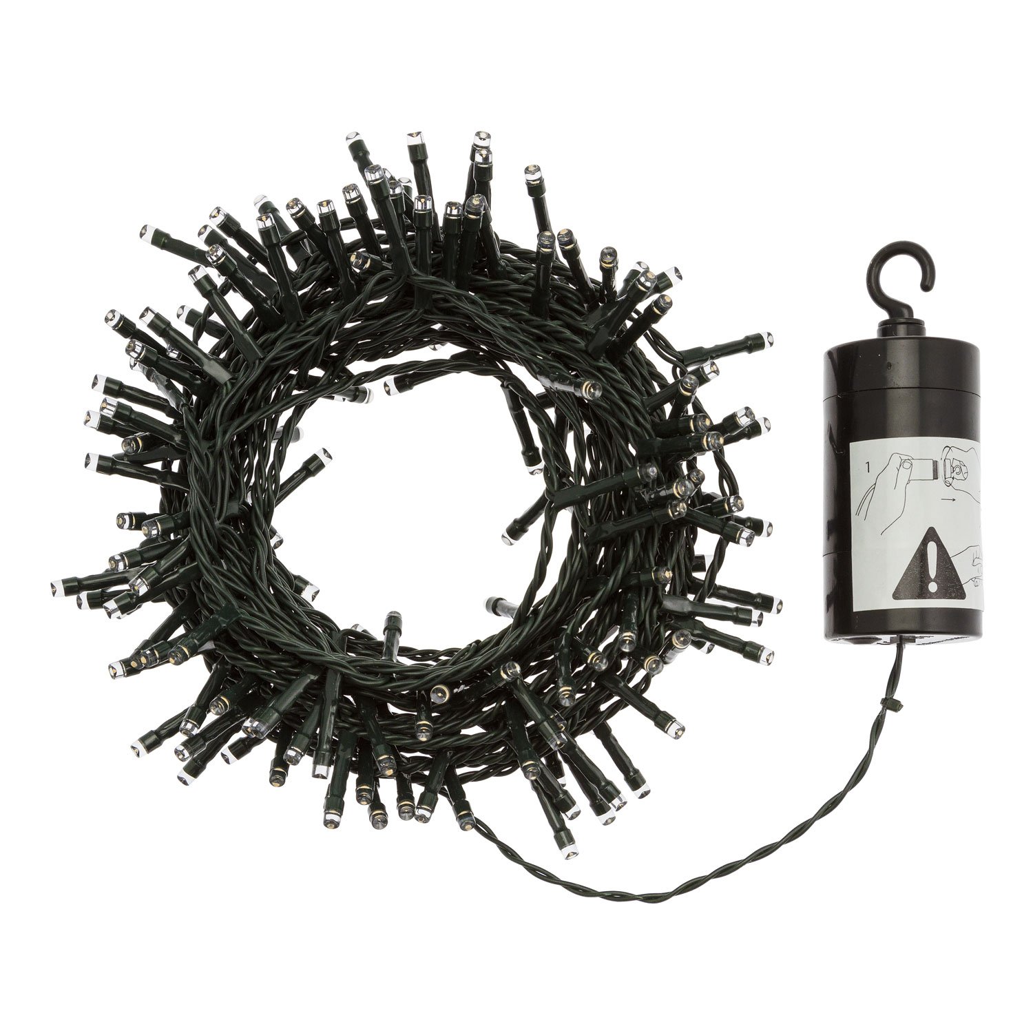 Catena Luminosa A Batteria 7,2m 180 LED Multicolor Con Timer – Luci Di Natale Per Albero E Casa - 4