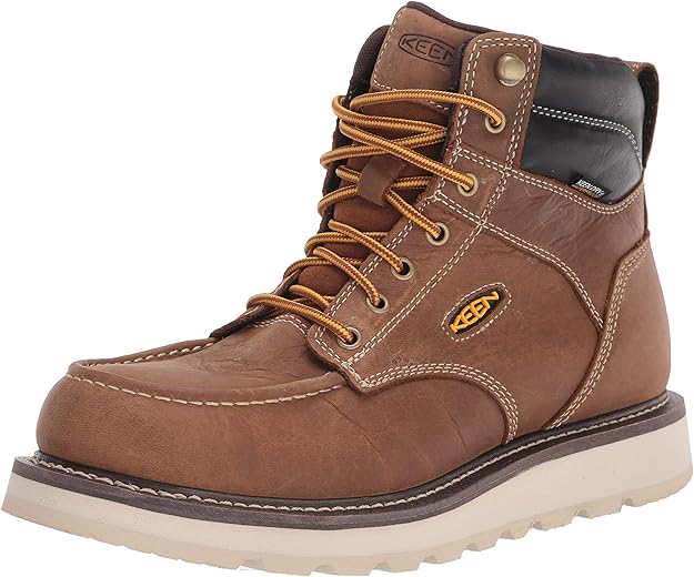 KEEN Utility Men's Cincinnati 6" Waterproof Round Soft Toe Work Boot