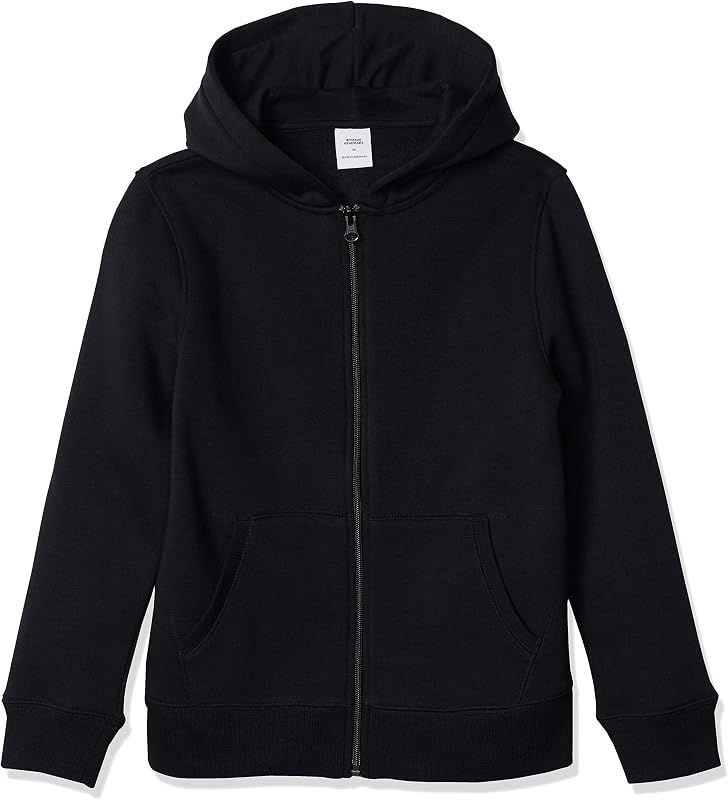 Amazon Essentials Boys and Toddlers' Soft Fleece Zip-Up Hoodie Sweatshirt