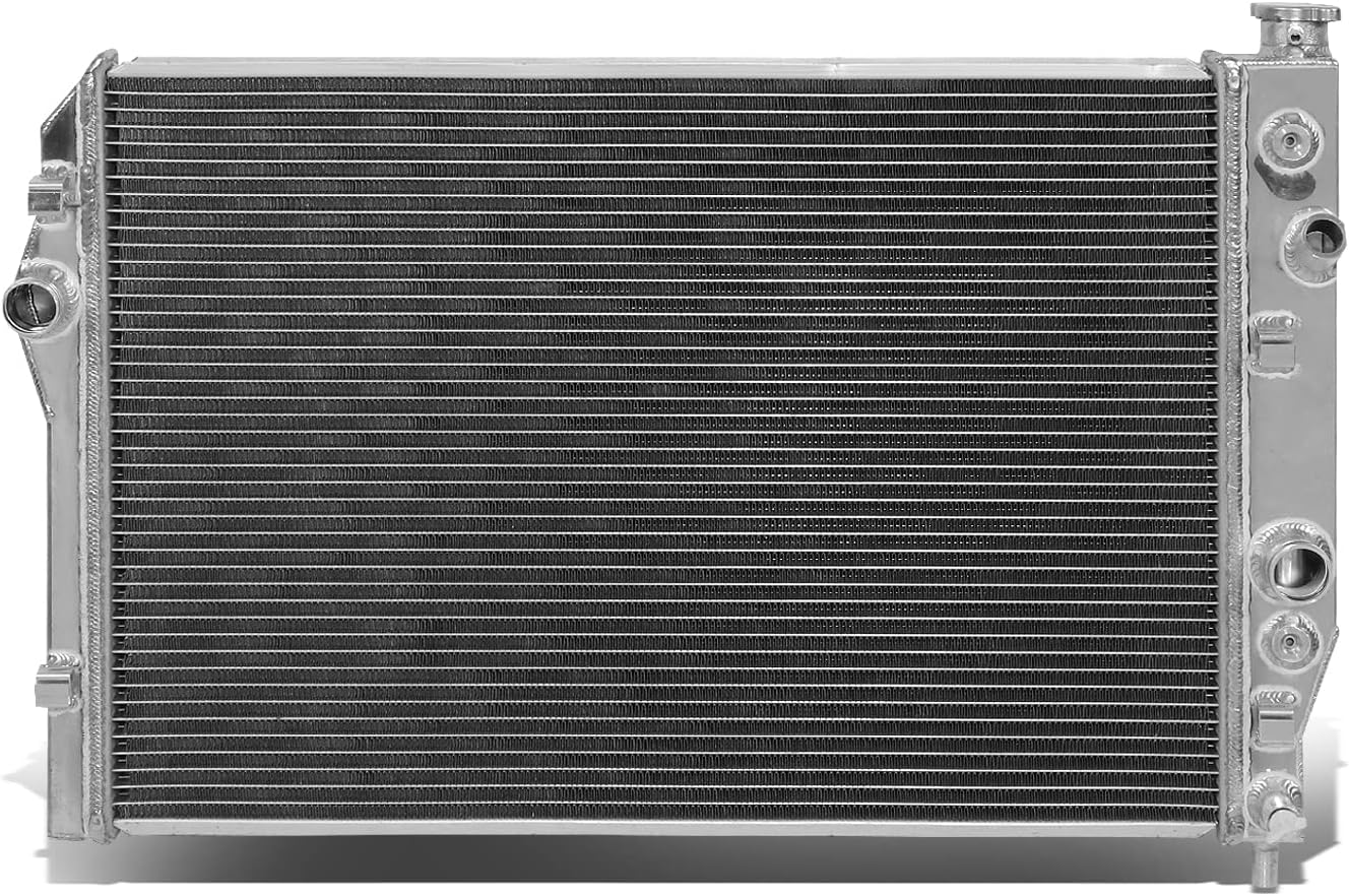 DNA MOTORING RA-CAMARO93-2 2-Row Full Aluminum Radiator Compatible with 1993-2002 Camaro/Firebird AT/MT,25.00 x 17.25 x 1.75,1.50"Inlet/Outlet