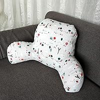 Vista 65 de Bohemian Printed Reading Pillow with Support Arms Soft Bed Rest Pillows Back Support Cushion for Kids Reading Watching TV Sitting Up in Bed Whale