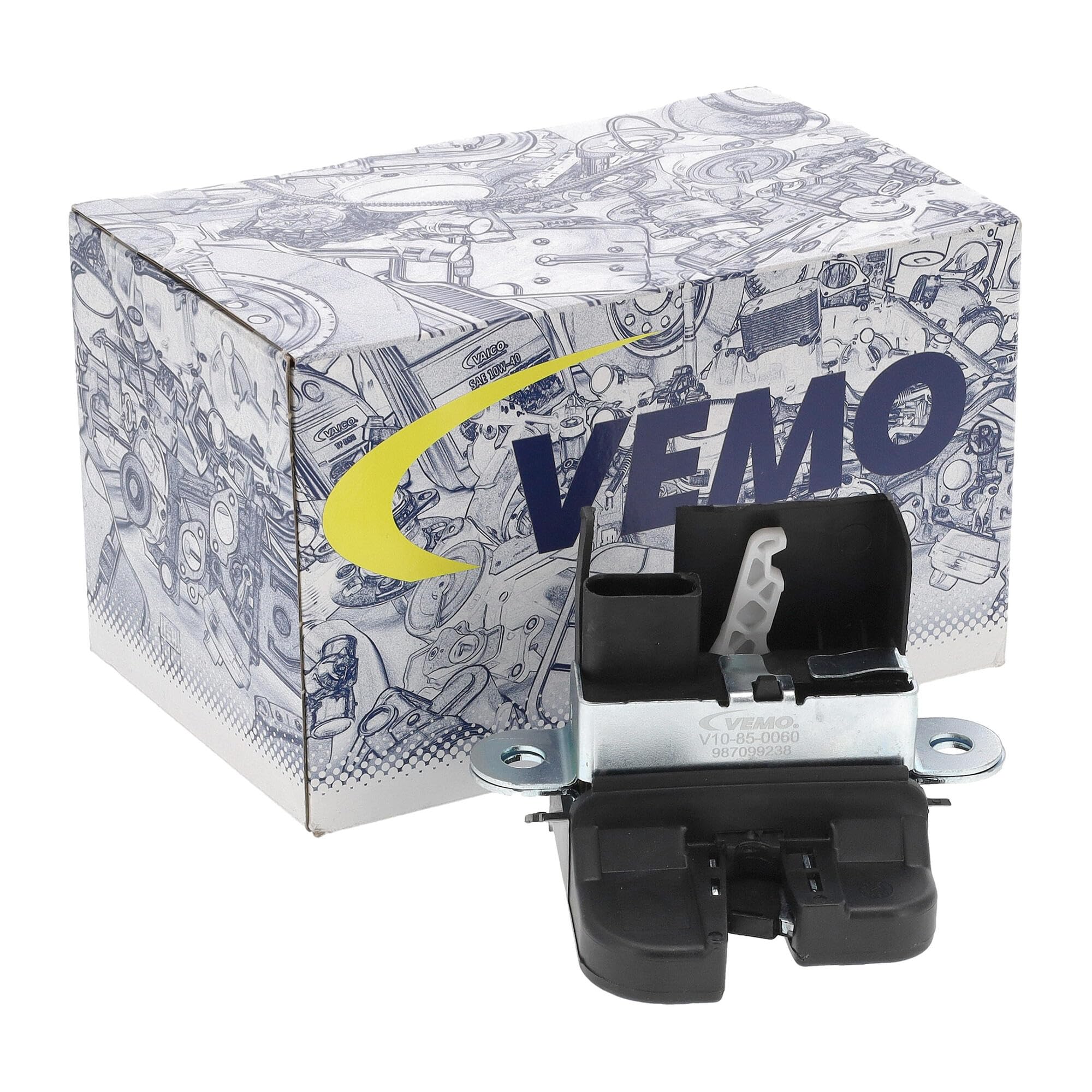 VEMO V10-85-0060 KLAPPENSCHLOSS VERRIEGELUNG HECKKLAPPE KOFFERRAUM PASSEND FÜR POLO V VI 6R AW