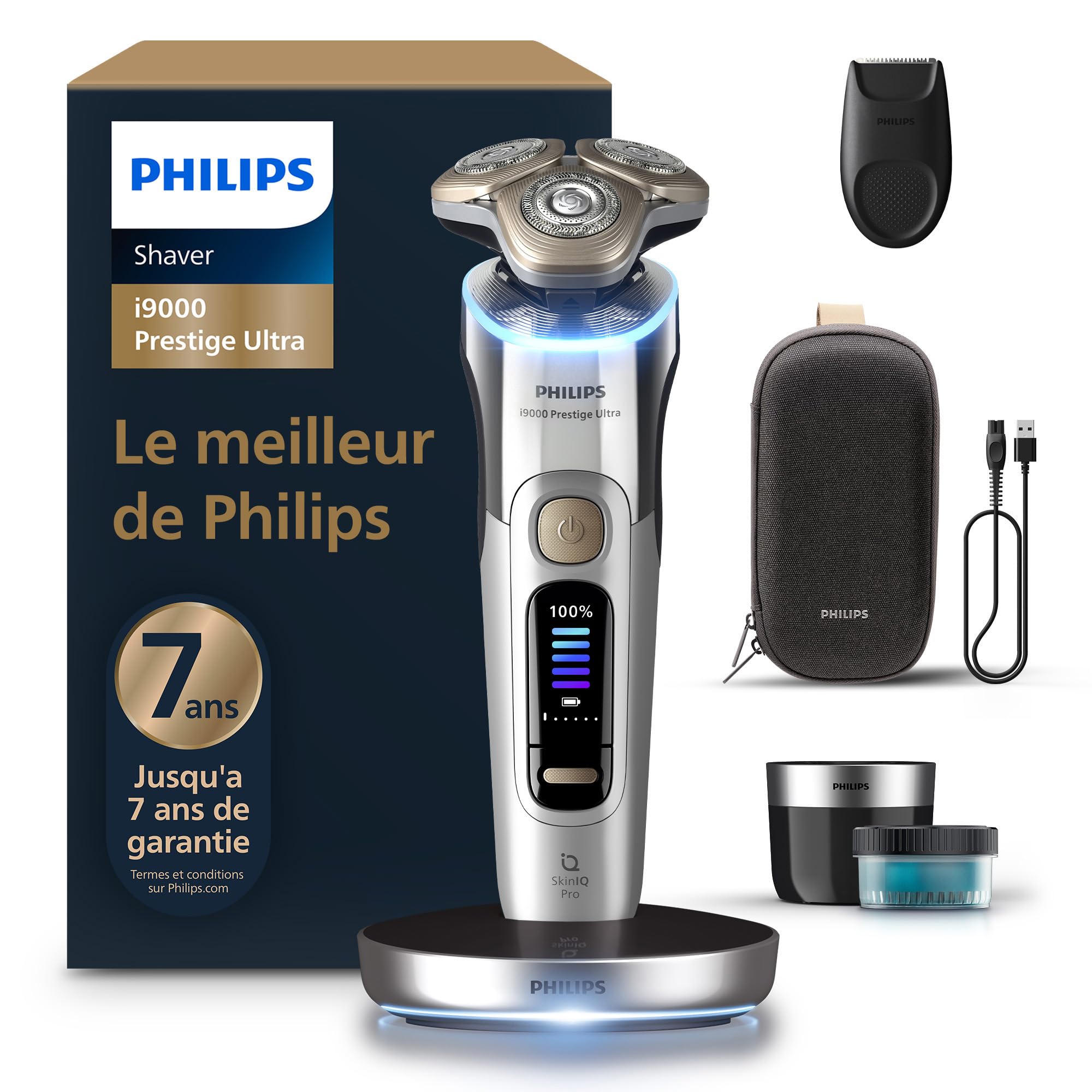 脱毛・除毛 PHILIPS i9000 Prestige Ultra XP9404/21 Amazon.com: Philips Norelco Shaver i9000 Prestige Ultra, Wet