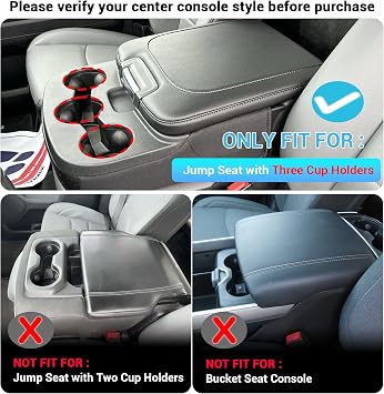 Center Console Organizer for 2013-2018 Dodge RAM 1500 Accessories