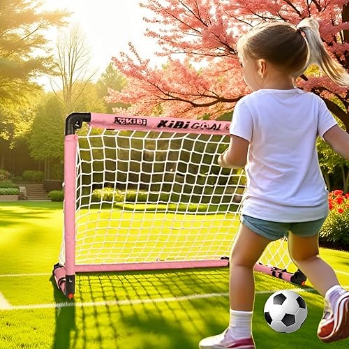 Miniatura 5 de Soccer Goal, Small Foldable Goal for Kids, Kids Goals for The BackyardIndoorOutdoor, Mini Soccer Toys Gifts for Children