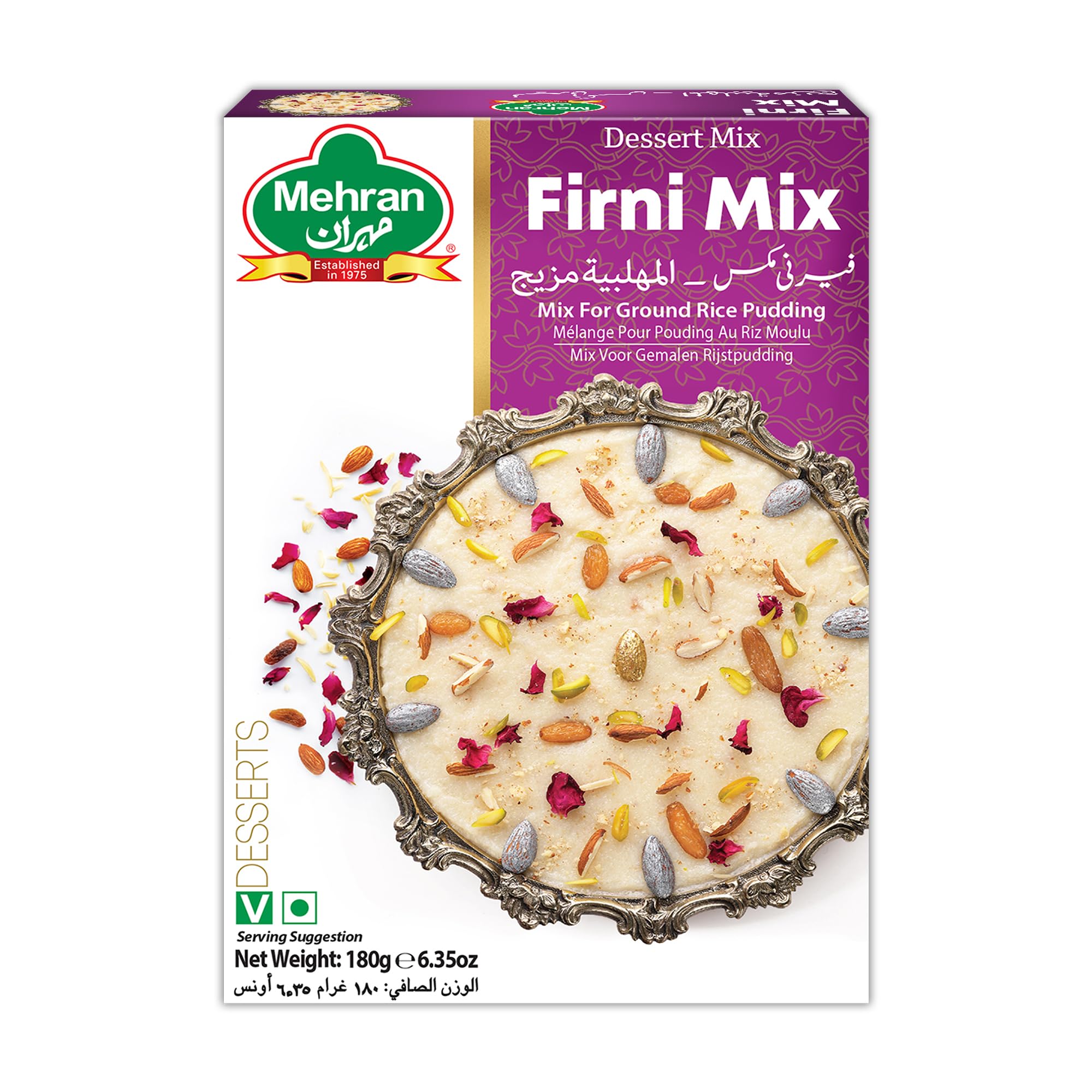 Mehran Firni Mix 180 g, Multicolor