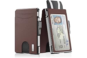 Umoven Wallet: Minimalist Leather Bifold with RFID Blocking