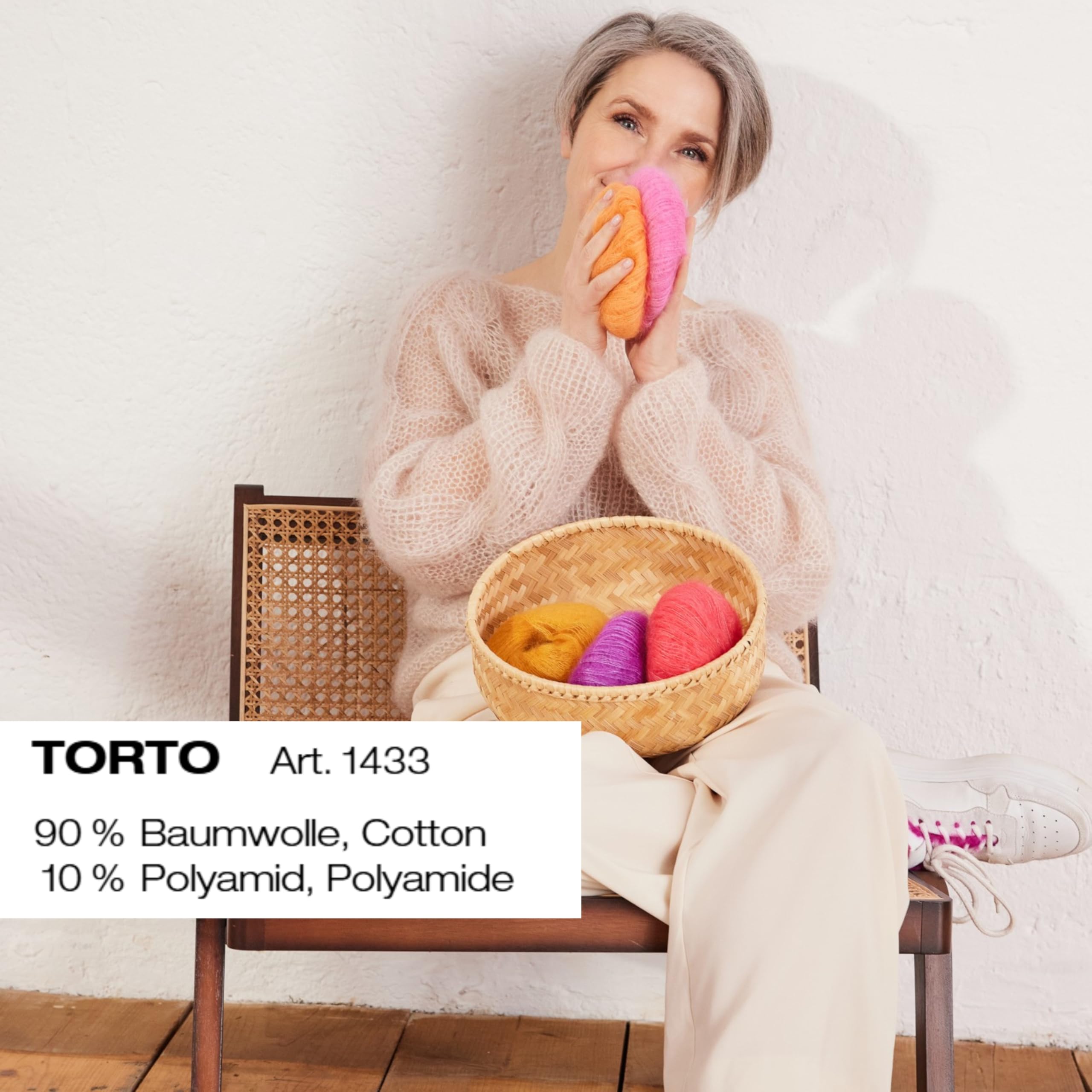 Torto, effectgaren voor de zomer van Lana Grossa, katoen met