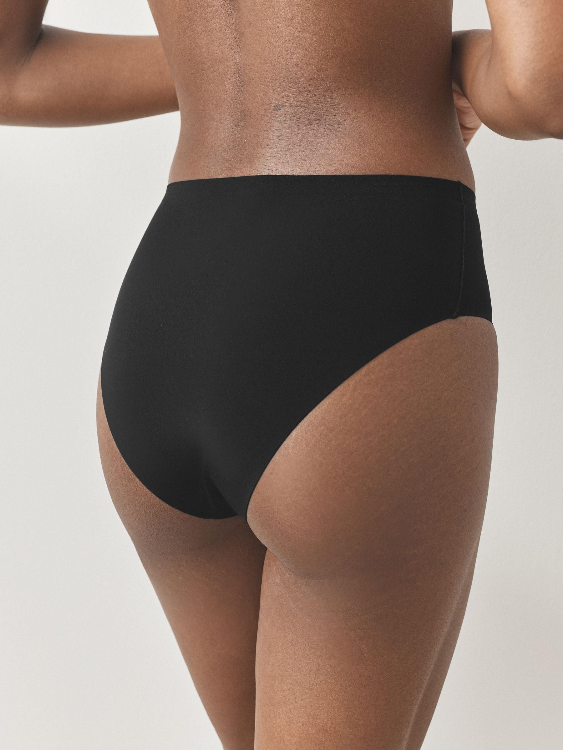 NEXT Mujeres Pack de 7 Braguitas cómodas e Invisibles de Pernera Alta y Talle Alto