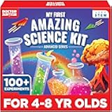 Doctor Jupiter My First Amazing Science Kit for Kids Ages 4-5-6-7-8 Ideas for 4+ Year Old Boys & Girls | Learning & Educational Projects | STEM Toy with 100+ Experiments