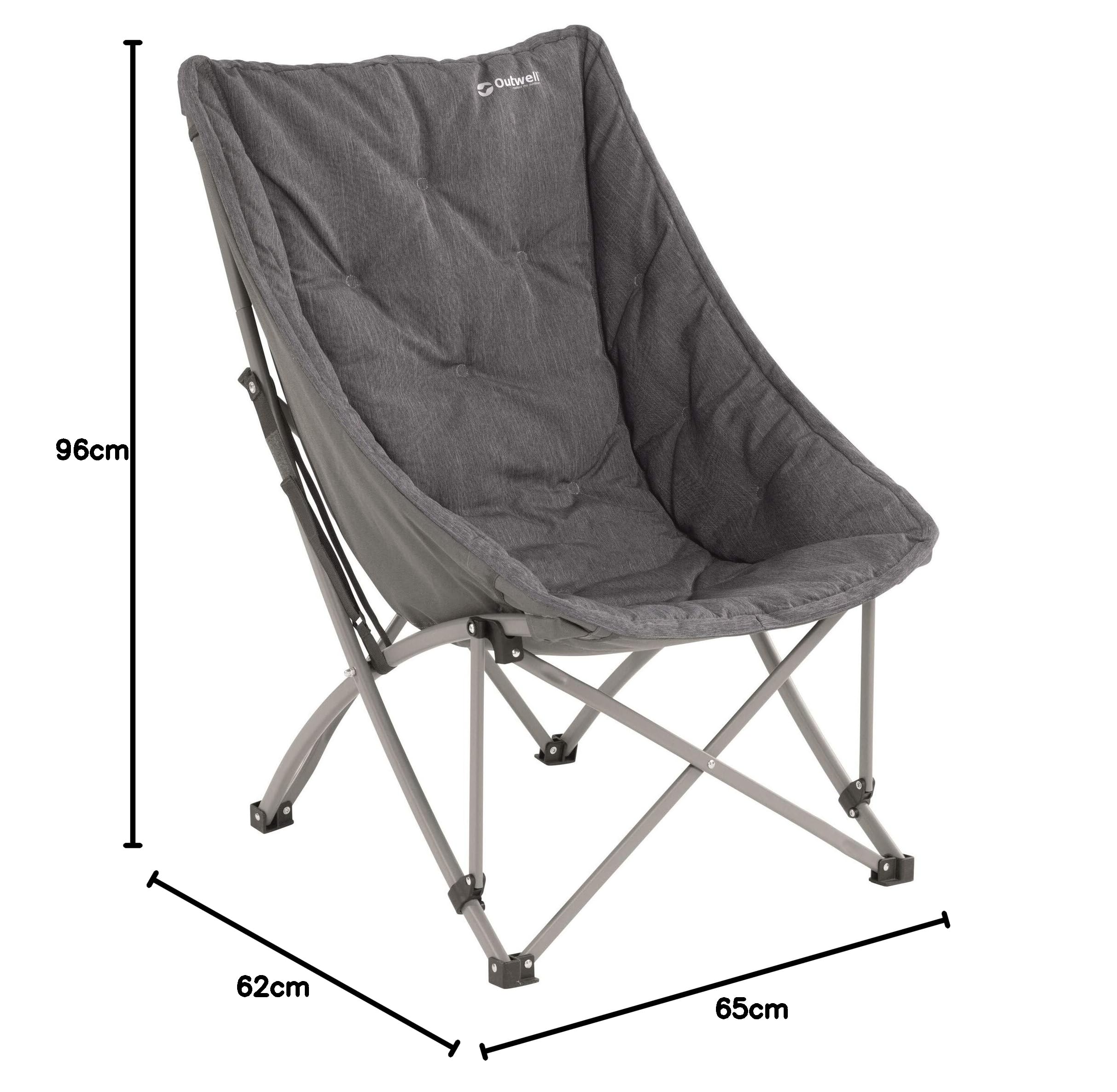 Outwell Tally Lake Stuhl grau