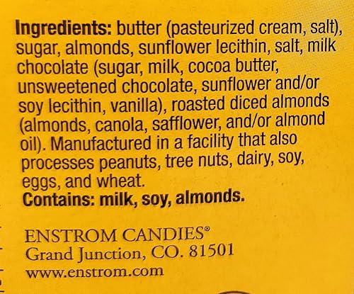 Miniatura 3 de Chocolate Enstrom con leche de almendra 400 onzas