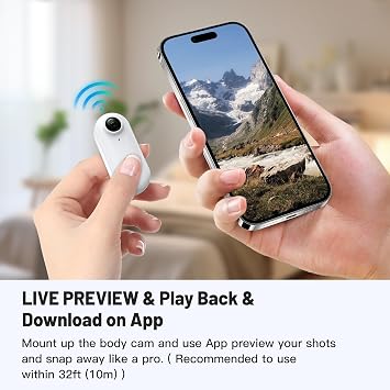 4K FHD 1080P Outdoor Sports Camera Helmet Motorcycle Bike Sport Mini Photography Bicycle Action Body Camera and Video Recording Only Camera,FHD 1080P Black