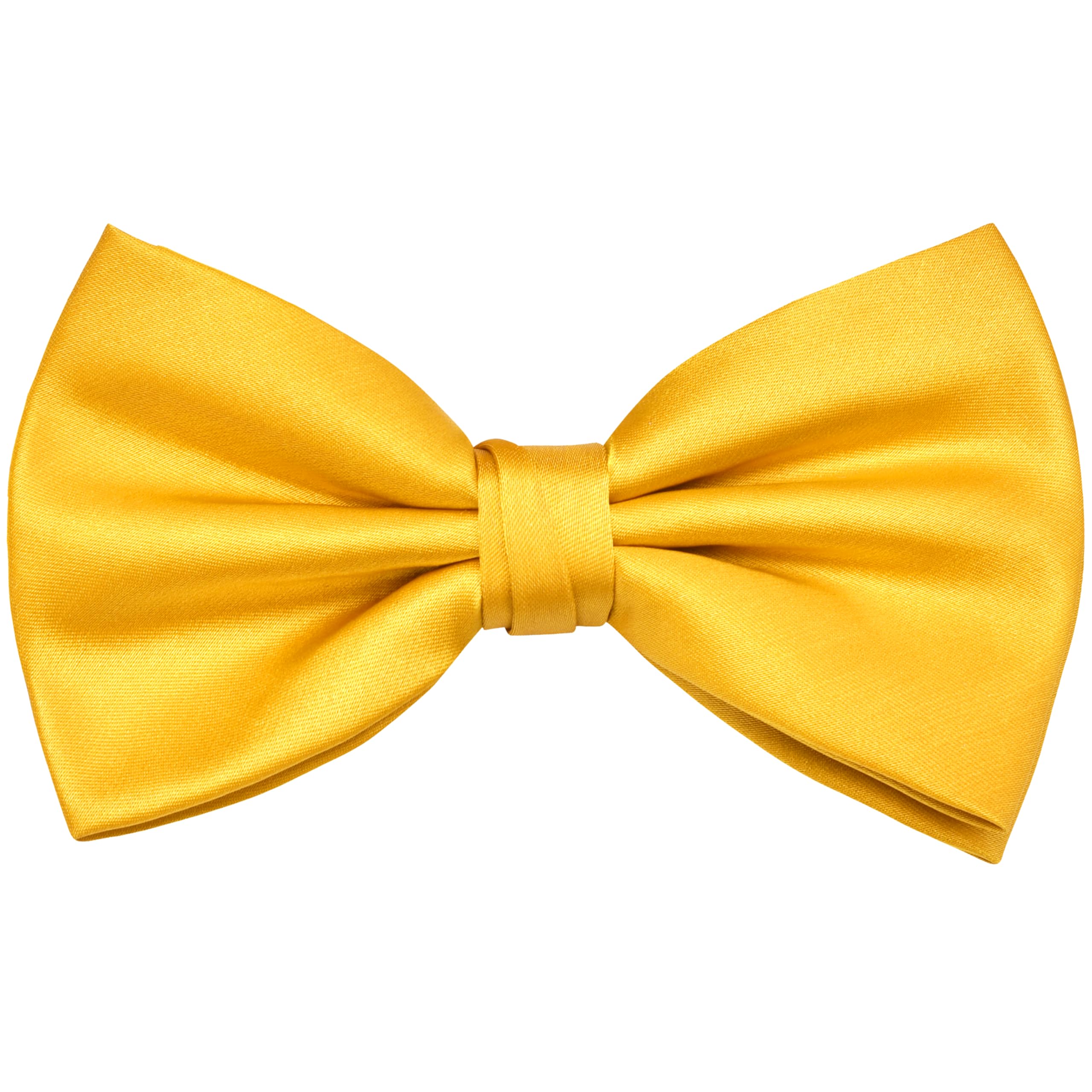 Branduce Mens Solid Color Adjustable Pre-tied Bow Tie for Men Party Wedding