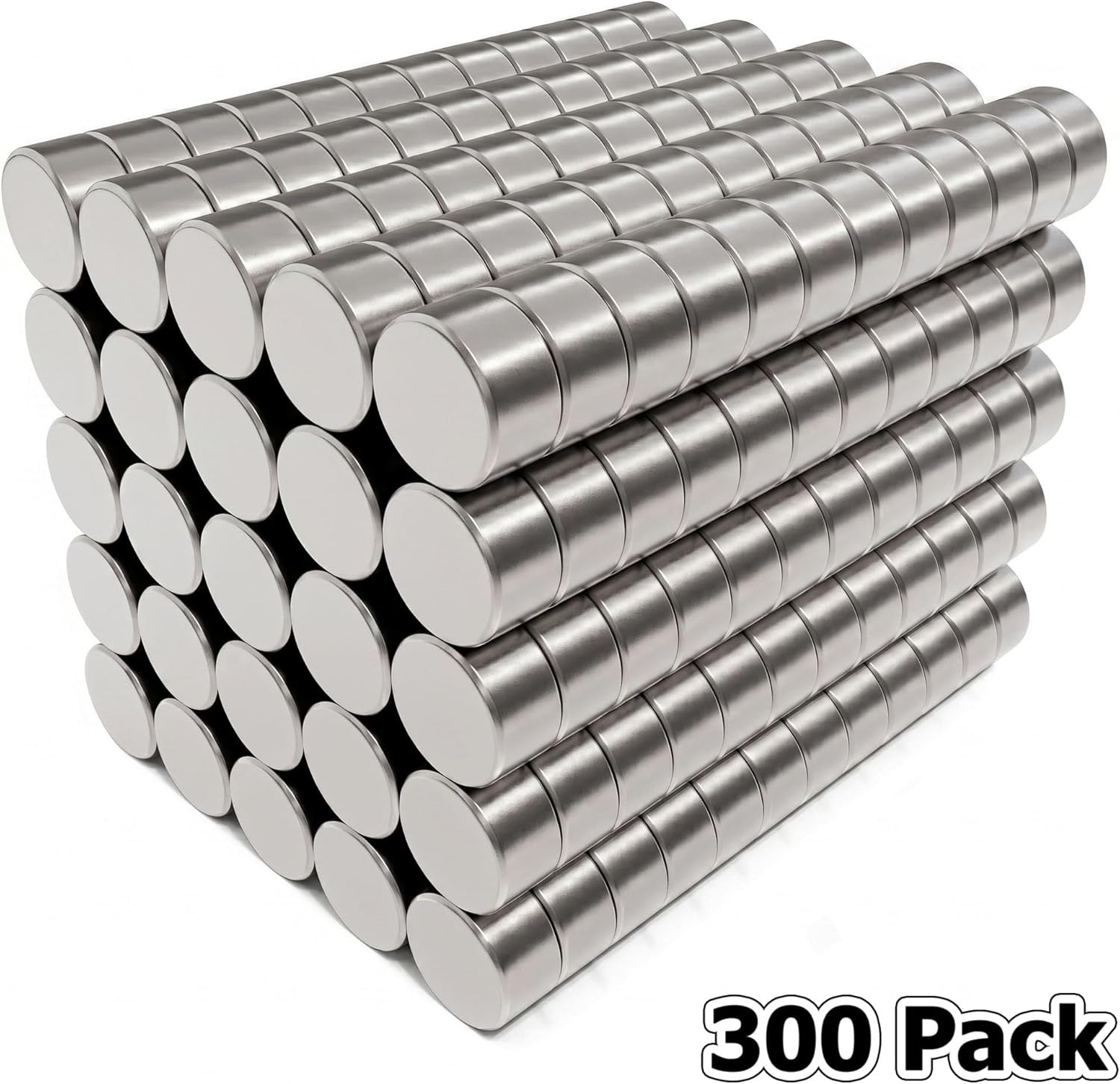 Neodymium Disc Magnets 3x1.5mm (1/8x1/16 inch) - Tiny Round Holder Miniature Lifter Wargaming Fastener - Small Circular Rare Earth Magnet Discs (300 Pack)