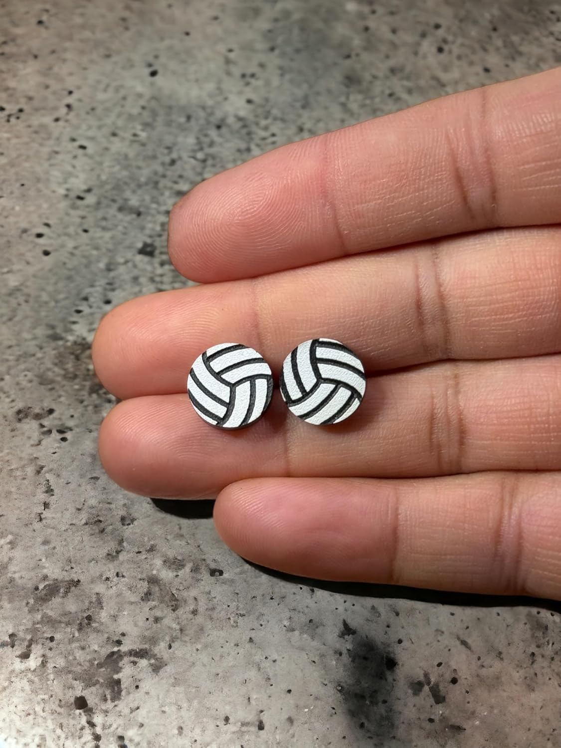 Simply Perfect Hypoallergenic Volleyball Earrings with Surgical Stainless Steel Post – Ideal for Beach Volleyball, Volleyball Training Equipment Lovers, Soccer Mom Gifts & Backyard Volleyball Net - Image 8