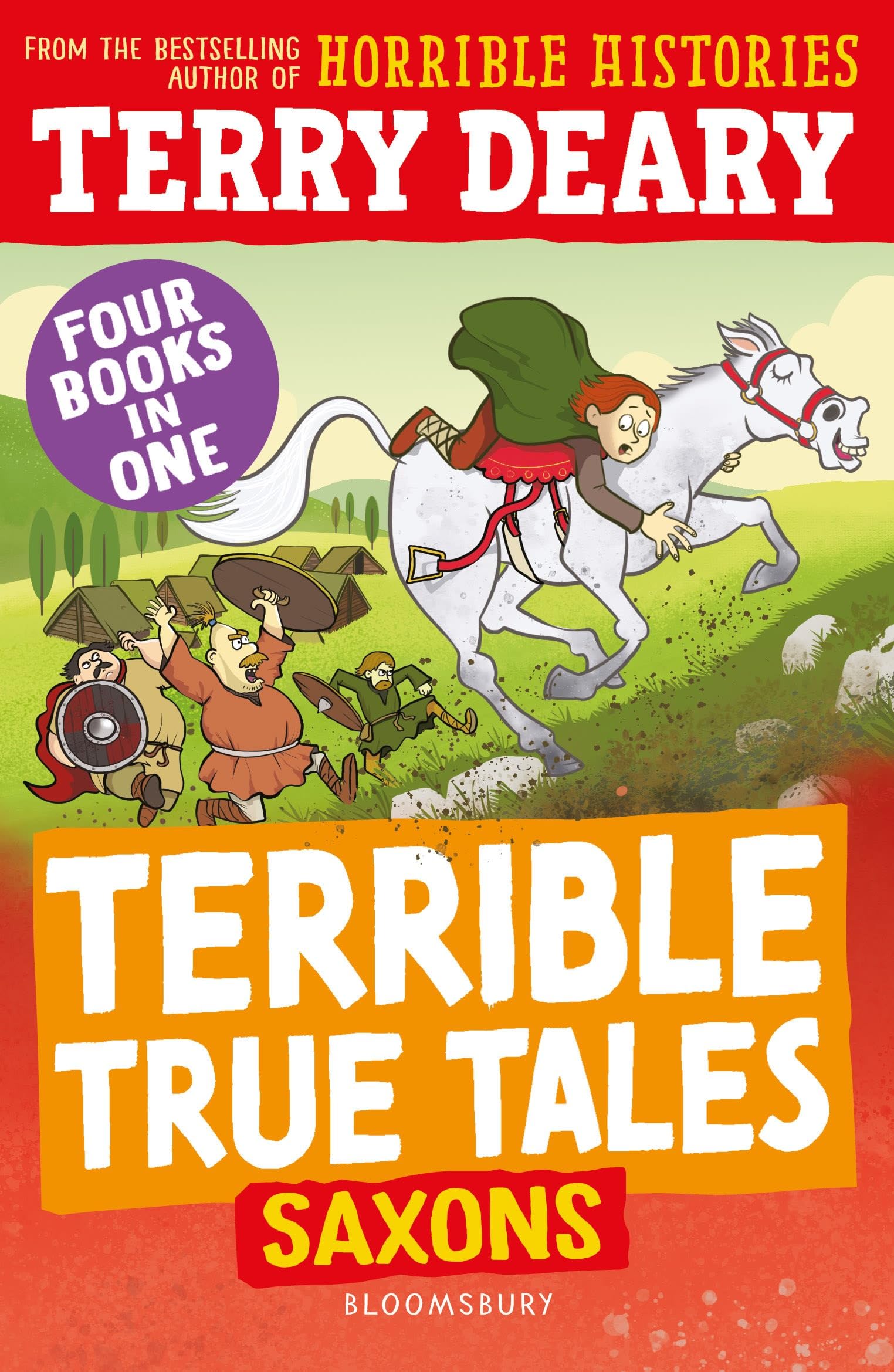 Terrible True Tales Saxons 4 In 1