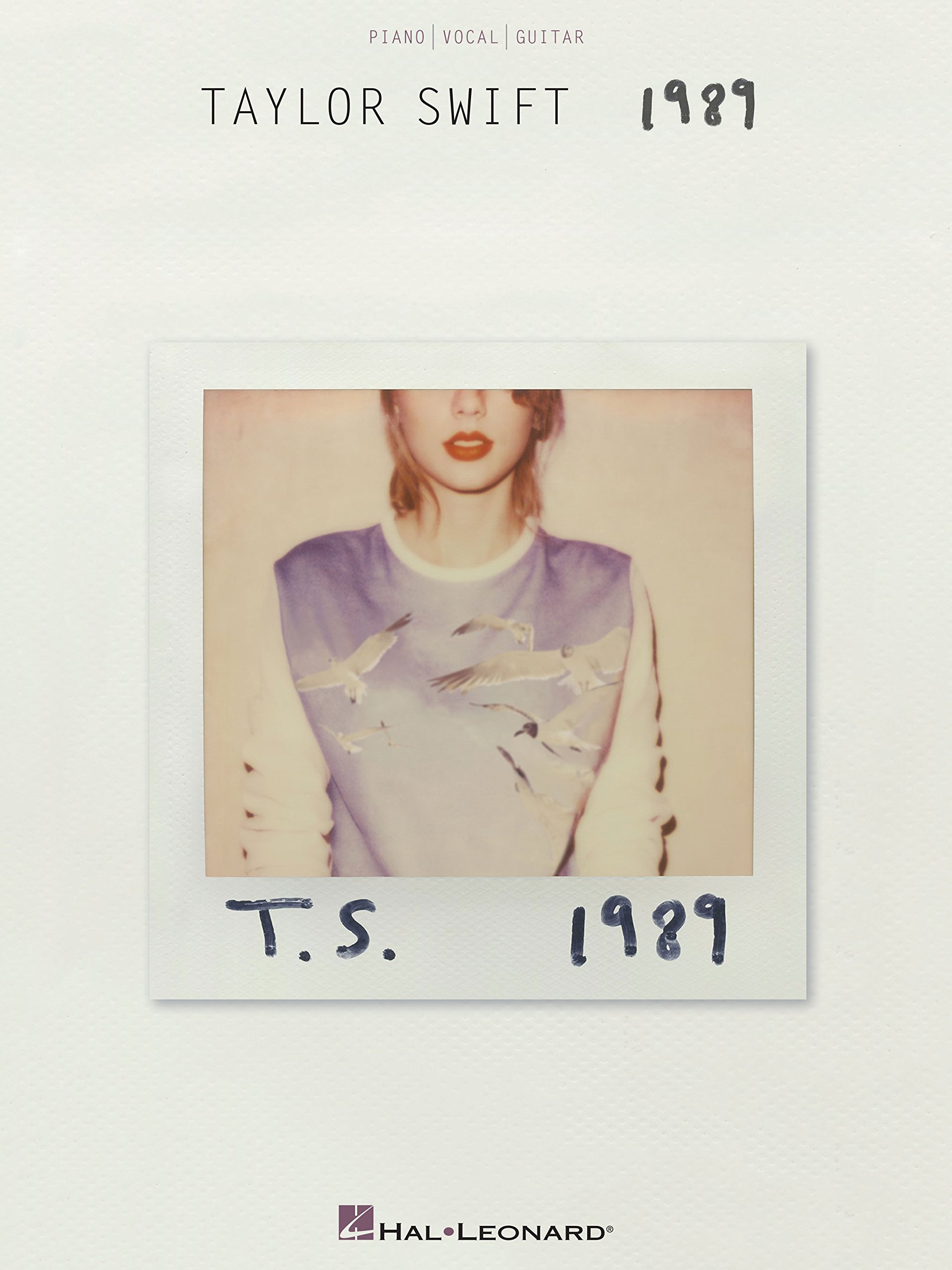 Taylor Swift 1989 Songbook piano guitare le cadeau idéal pour fan