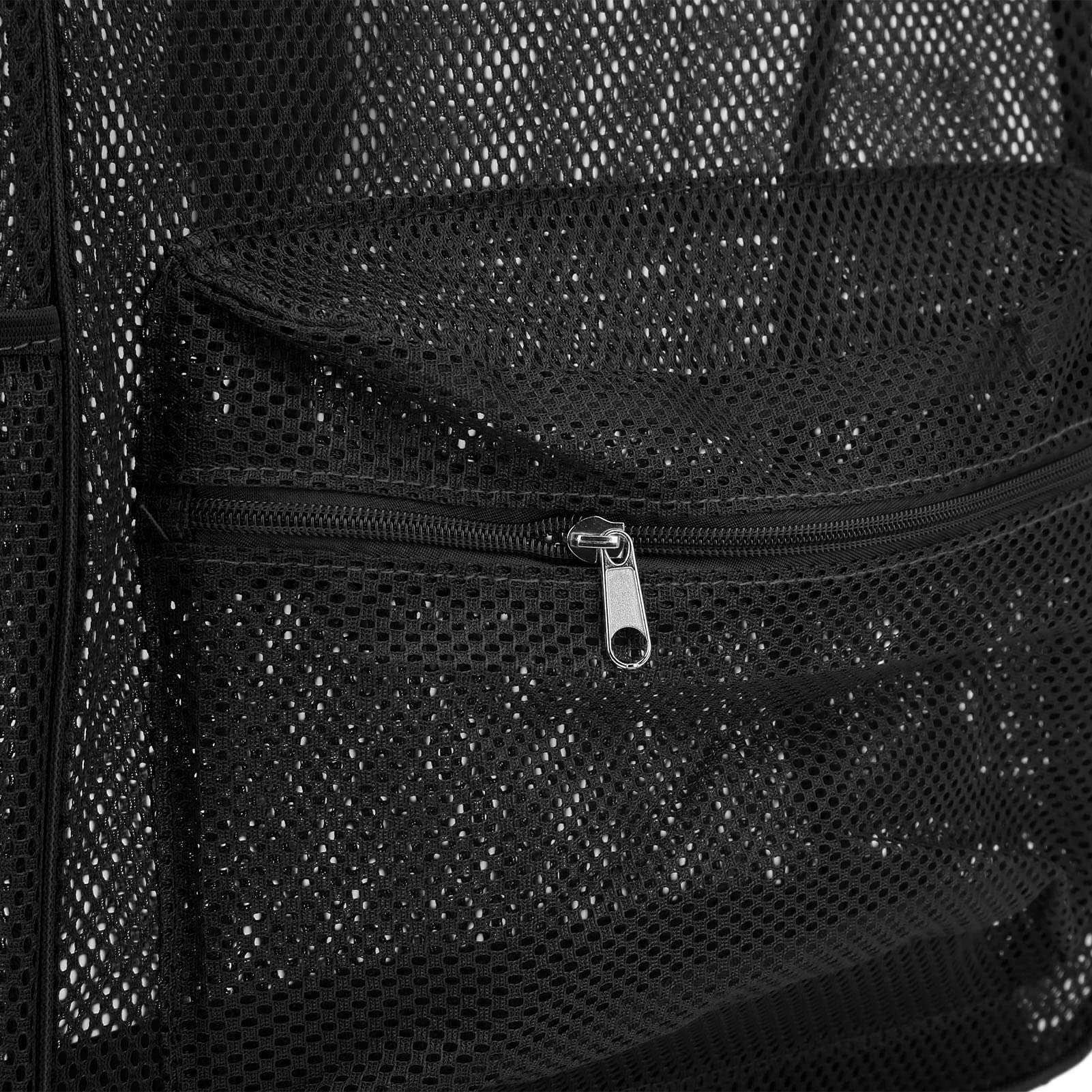 Sac à Dos en Maille Robuste, Léger, Grande Capacité, Lavable, Transparent, Sac à Dos pour la Natation, Les Sports de Plage