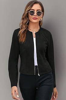 GRECIILOOKS Women Poly Lycra Standard Length Oversized Jacket Korean Style Casual Outerwear | Streetwear Party Jacket with Trendy Loose Fit (Available in Plus Size)