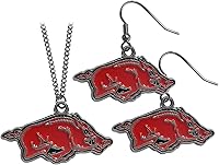 Vista 2 de Siskiyou Sports NCAA unisex-adult Dangle Earrings and Chain Necklace Set