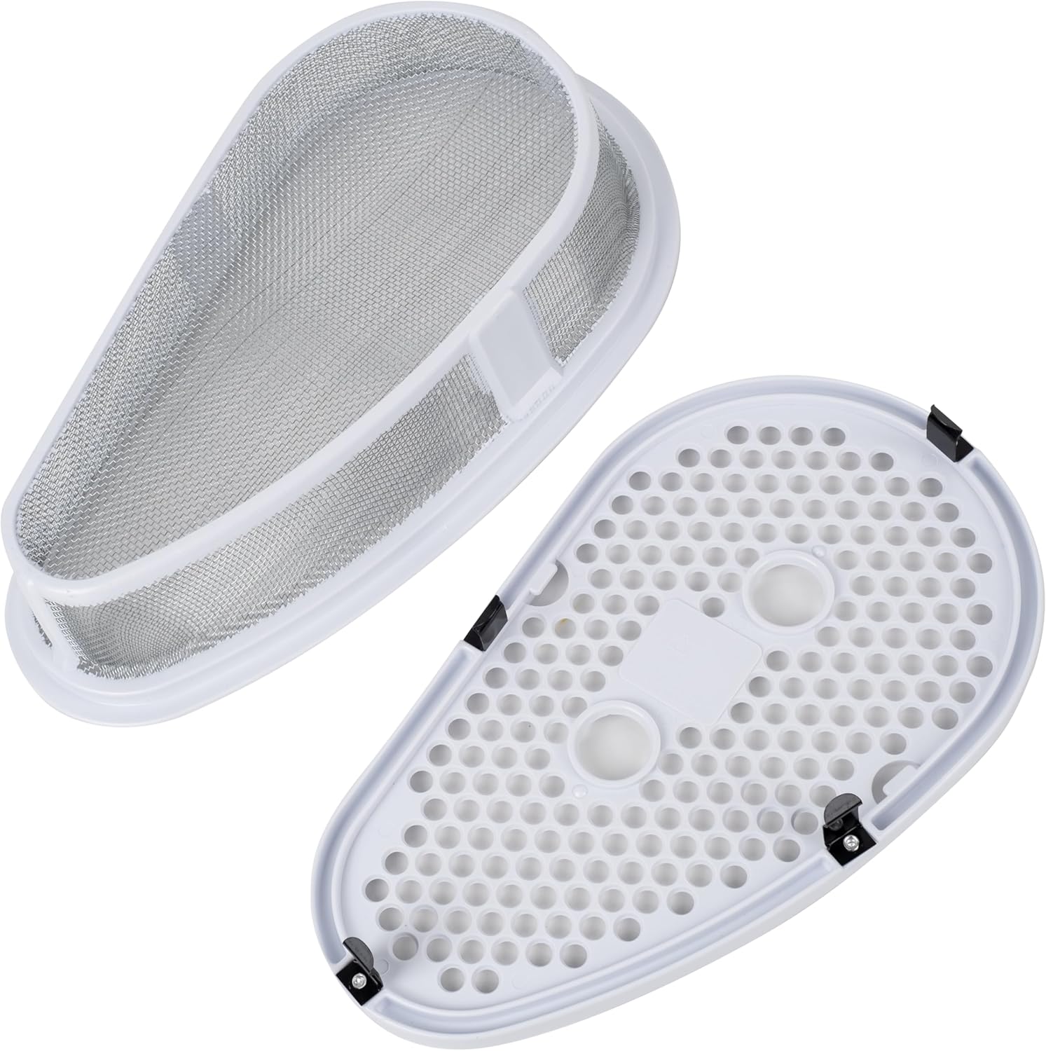 Ultra Durable W10828351 Dryer Lint Filter Screen with Cover Replacement by BlueStars - Exact Fit For Kenmore Whirlpool KitchenAid Roper Dryers - Replaces 8531967 8531964 AP5985829 348400 348399