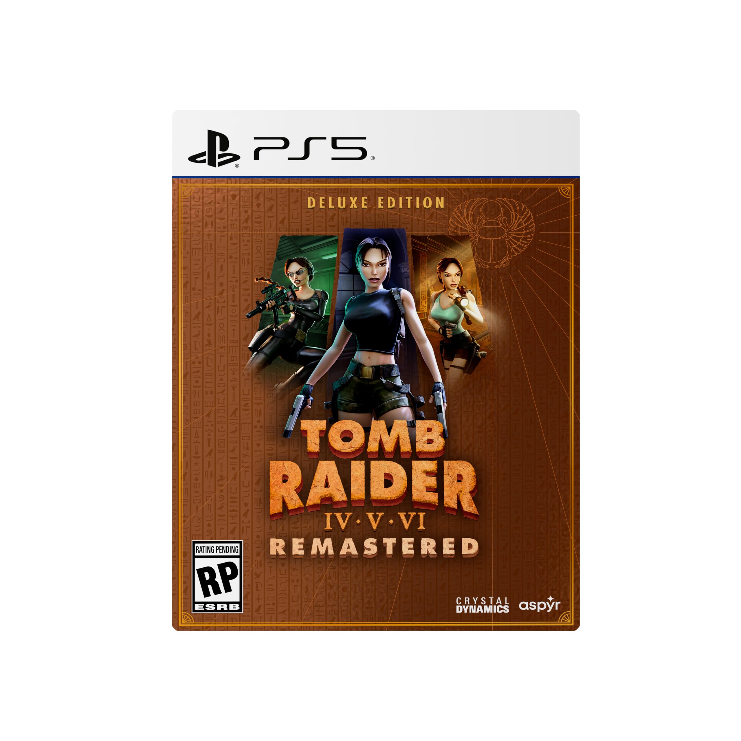 Tomb Raider IV-VI Remastered Starring Lara Croft Deluxe Edition - PlayStation 5