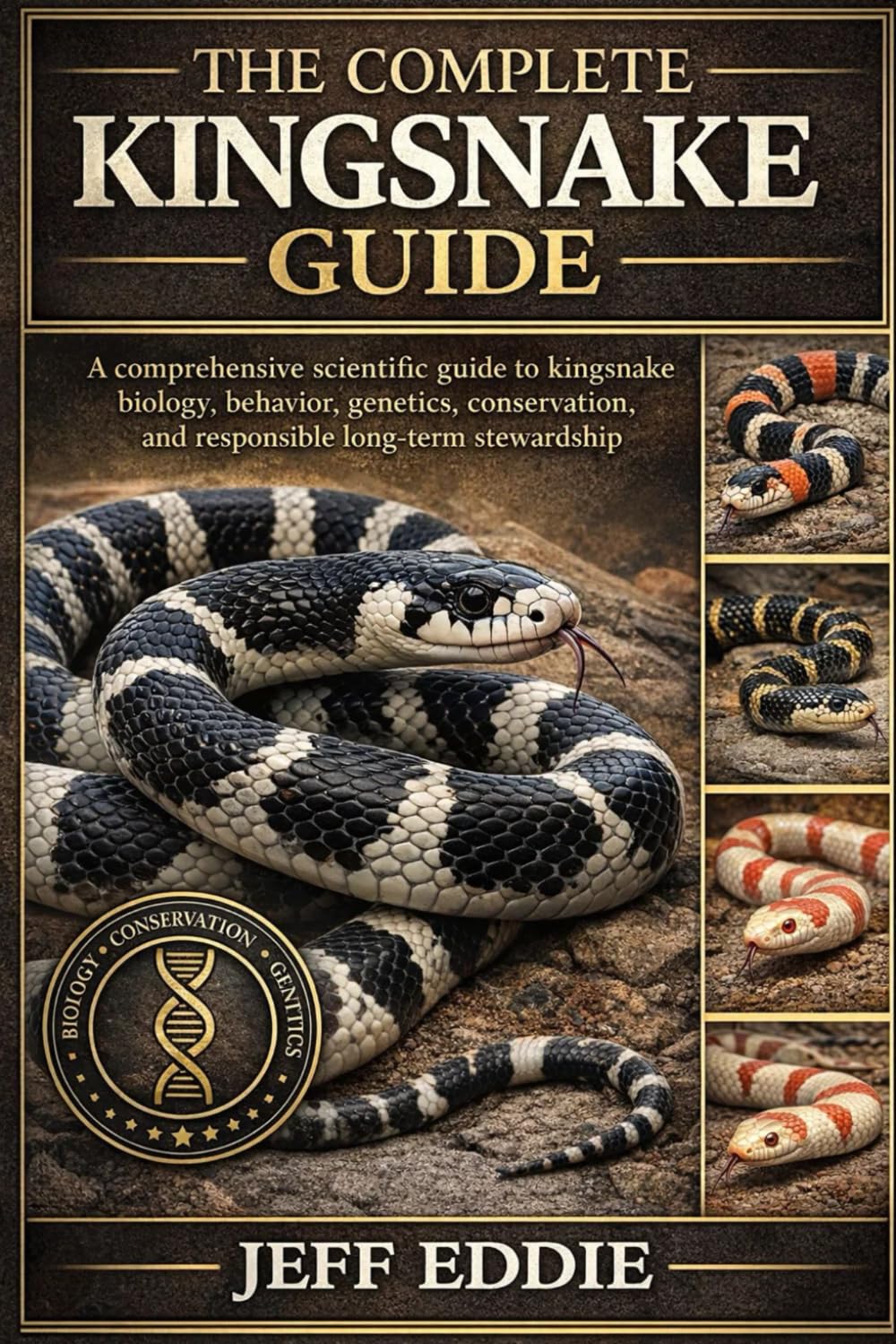 THE COMPLETE KINGSNAKE GUIDE: A comprehensive scientific guide to kingsnake biology, behavior, genetics, conservation, and responsible long-term stewardship