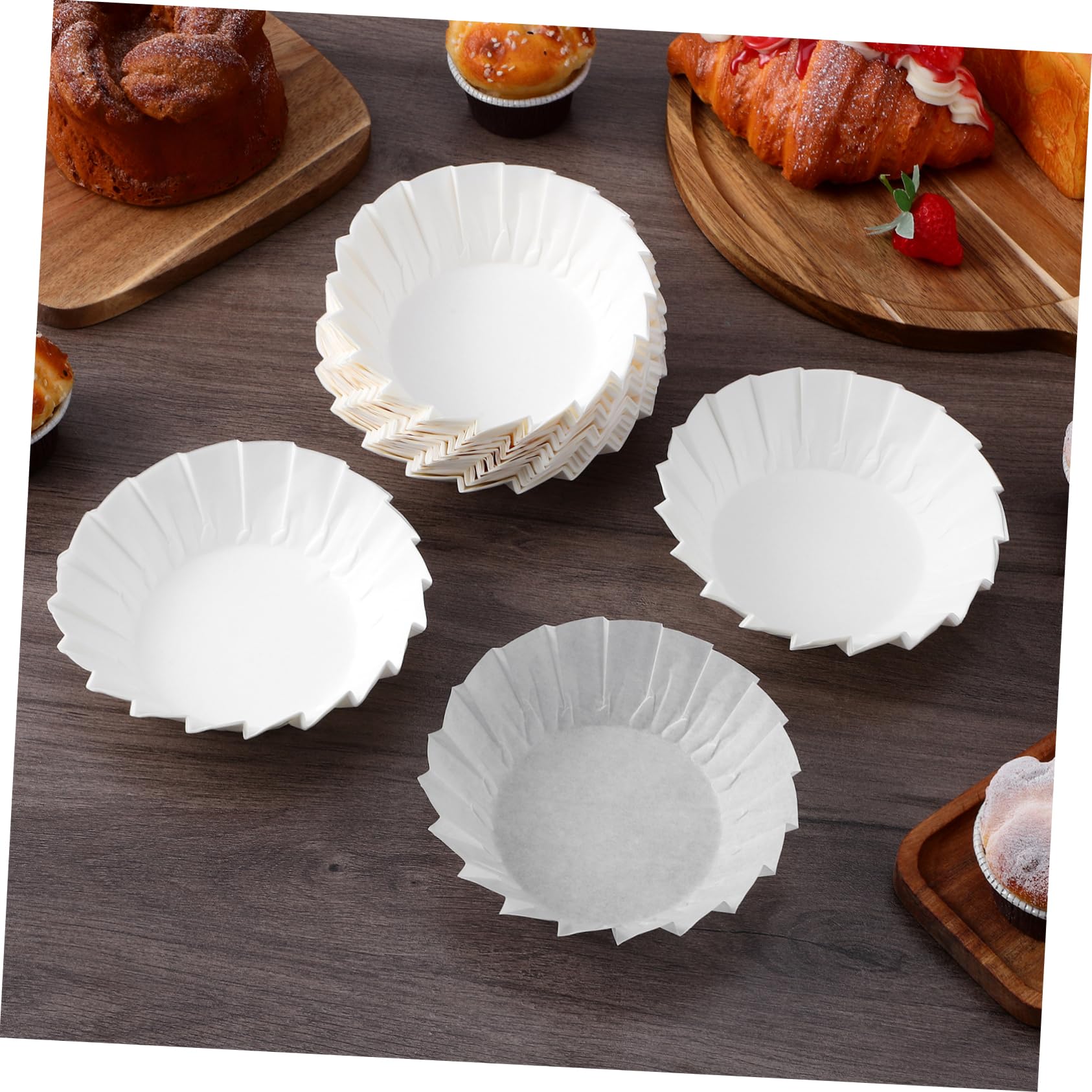 MAGICLULU 800stücke Cupcake Förmchen Lebensmittelechtem Hochtemperaturbeständige Muffin Backformen Für Hochzeiten Partys Und Feiern Backzubehör