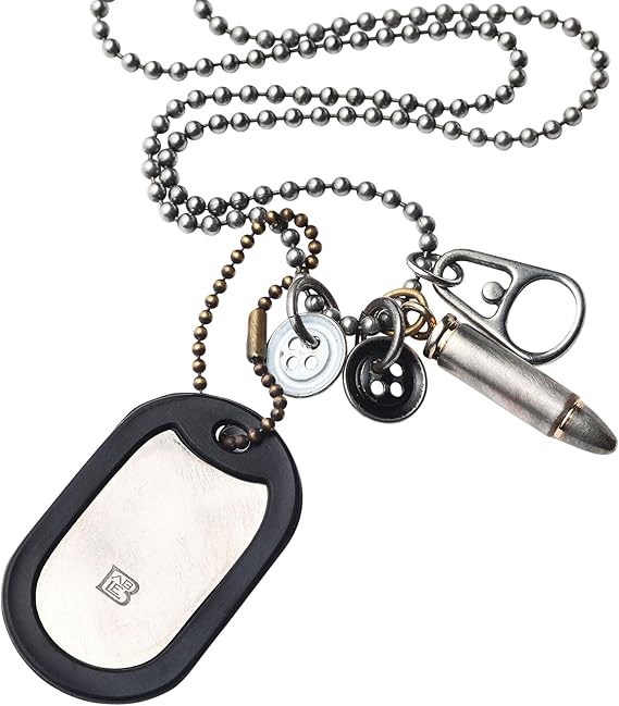 Amazon バベル Babel アタッチメント ドッグタグ ボールチェーン ネックレス メンズ ブランド ネックレス 通販