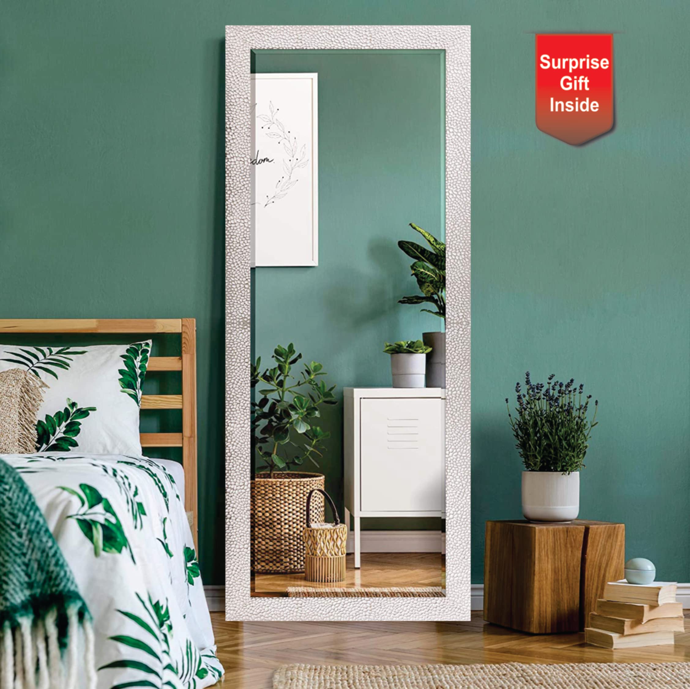 Elegant Long Rectangle Wall Mirror - 15x40 Inches -2