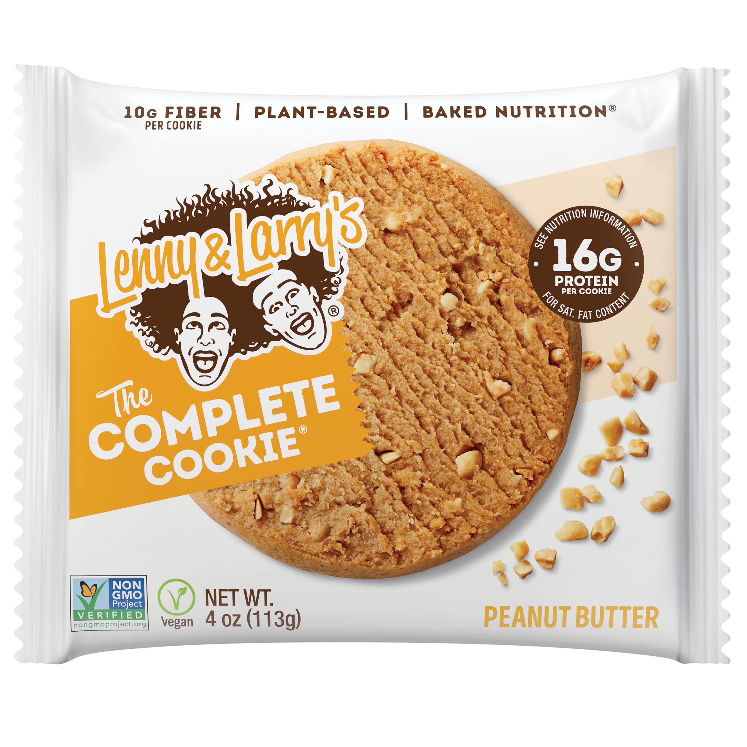 Lenny & Larry'S Completa 12 Cookies, Burro Di Arachidi - 1360 g