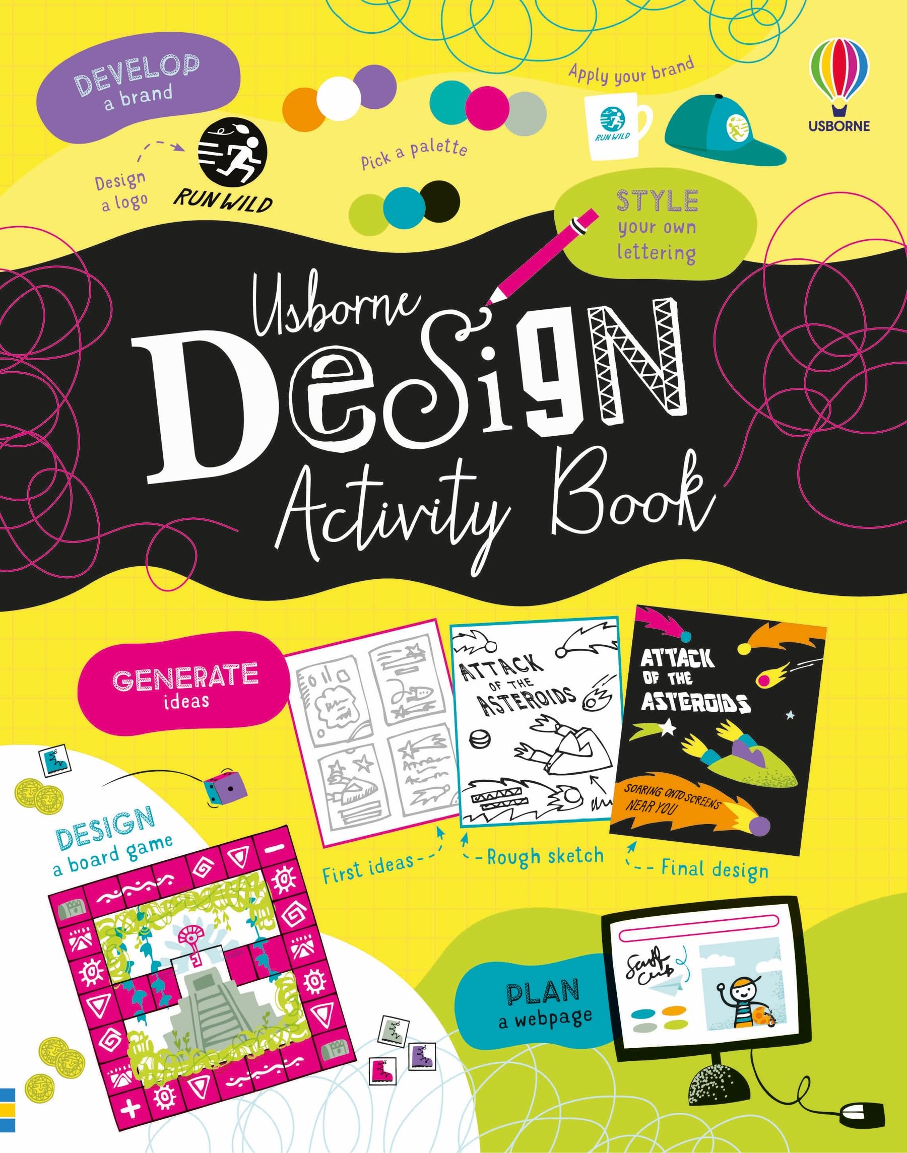 Design Scribble Book (Scribble Books): 1 (Activity Book)