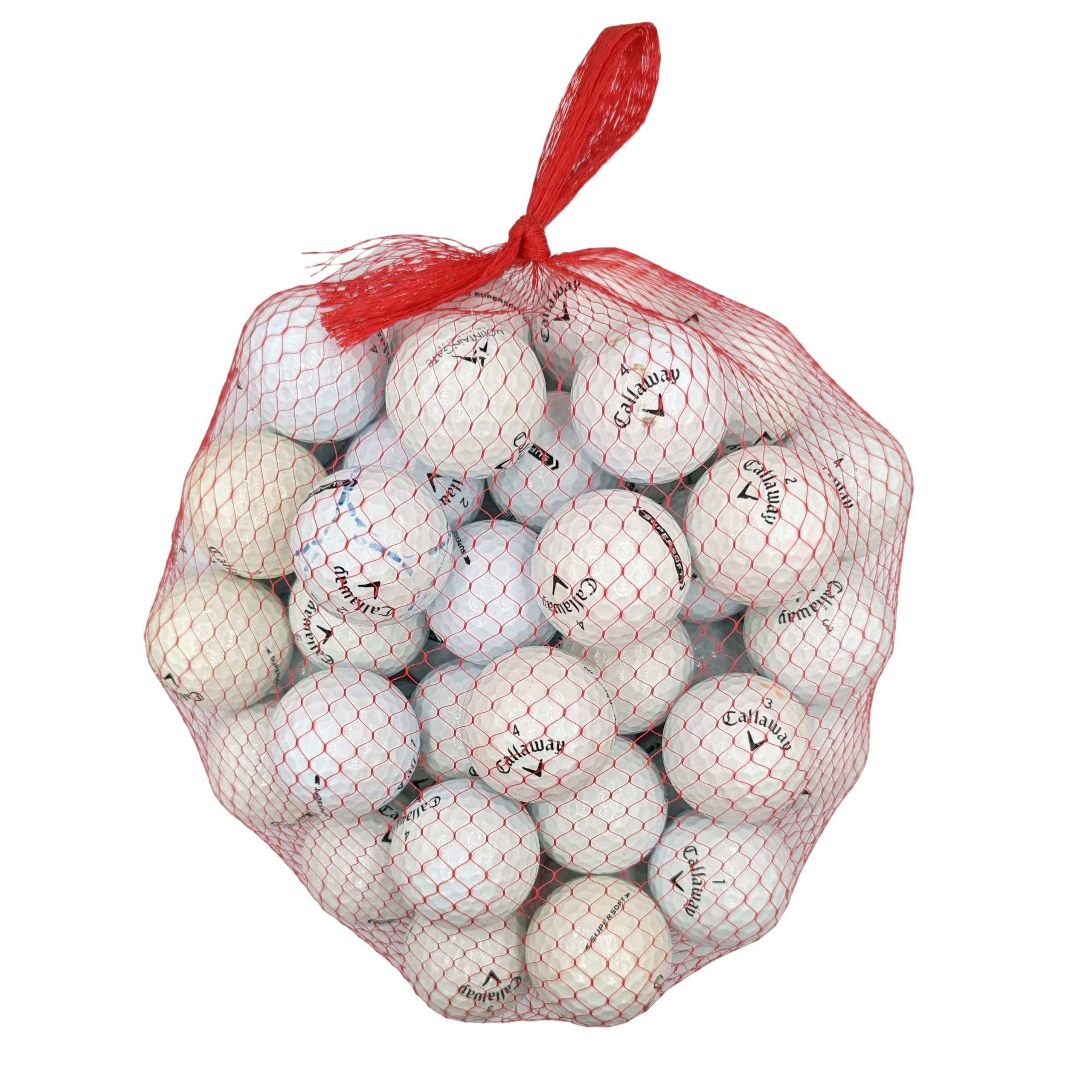 Golf Ball Planet Supersoft Gebrauchte Golfbälle für Callaway (50 Stück, 3A/gut)